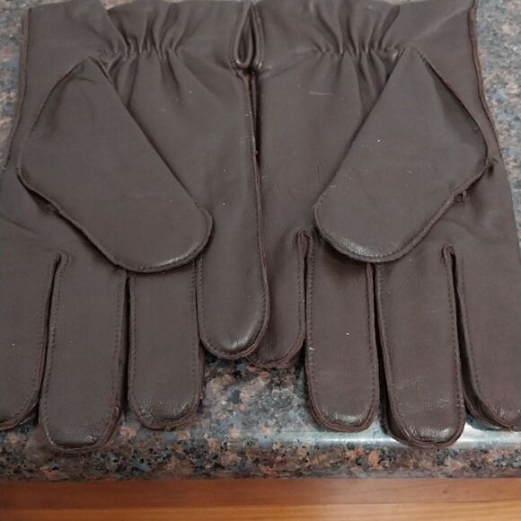 Vegan Leather and Suade Gloves...Size XL - Picture 4 of 6